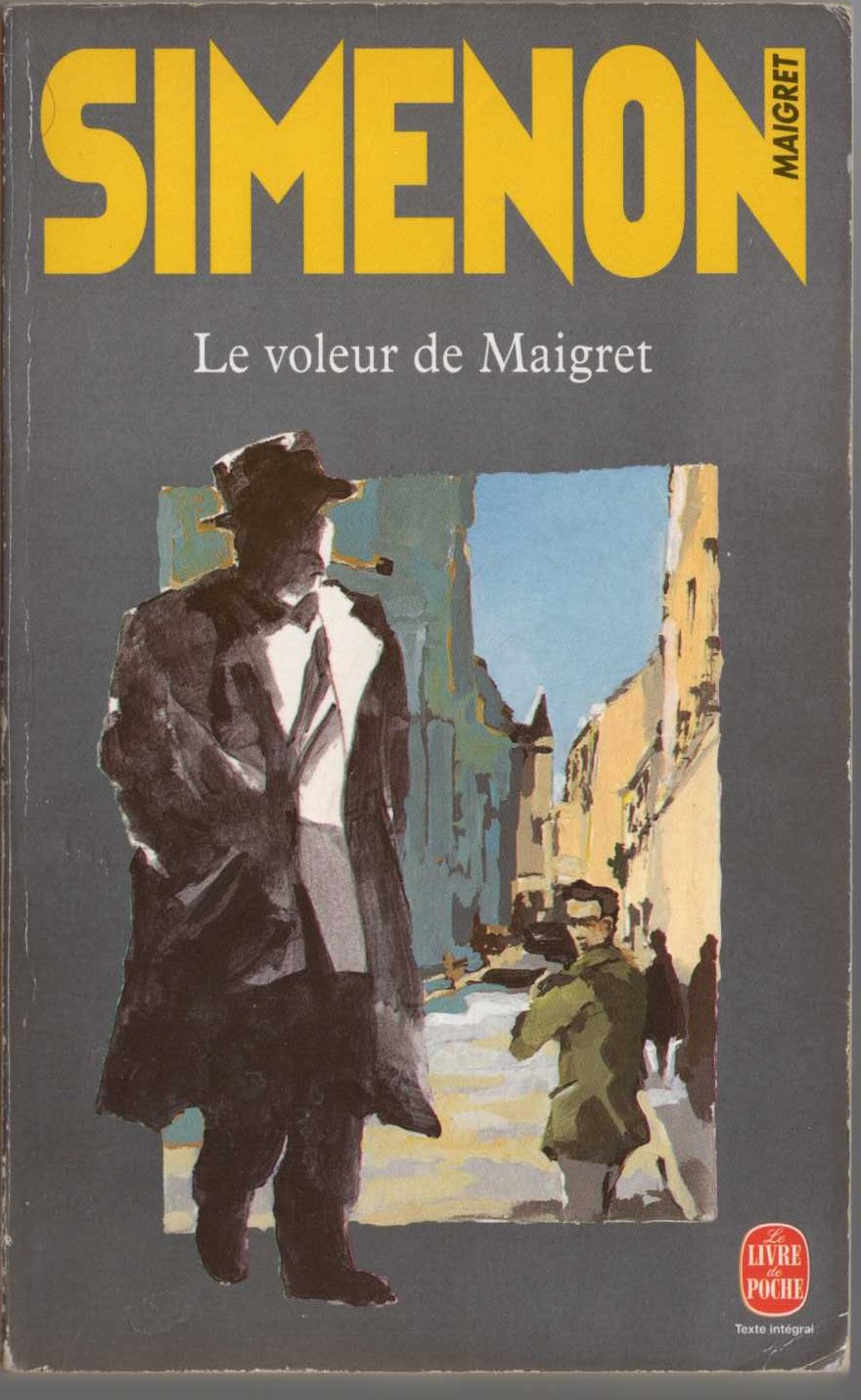 Georges Simenon  LE VOLEUR DE MAIGRET front book cover image