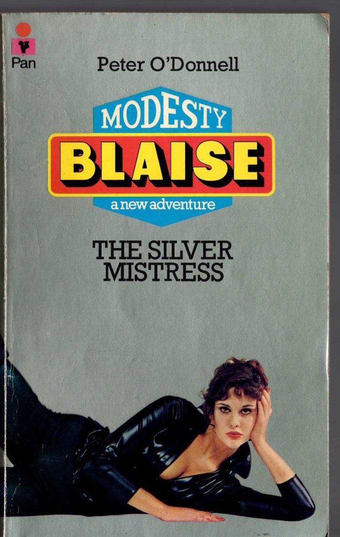 Peter O'Donnell  THE SILVER MISTRESS front book cover image