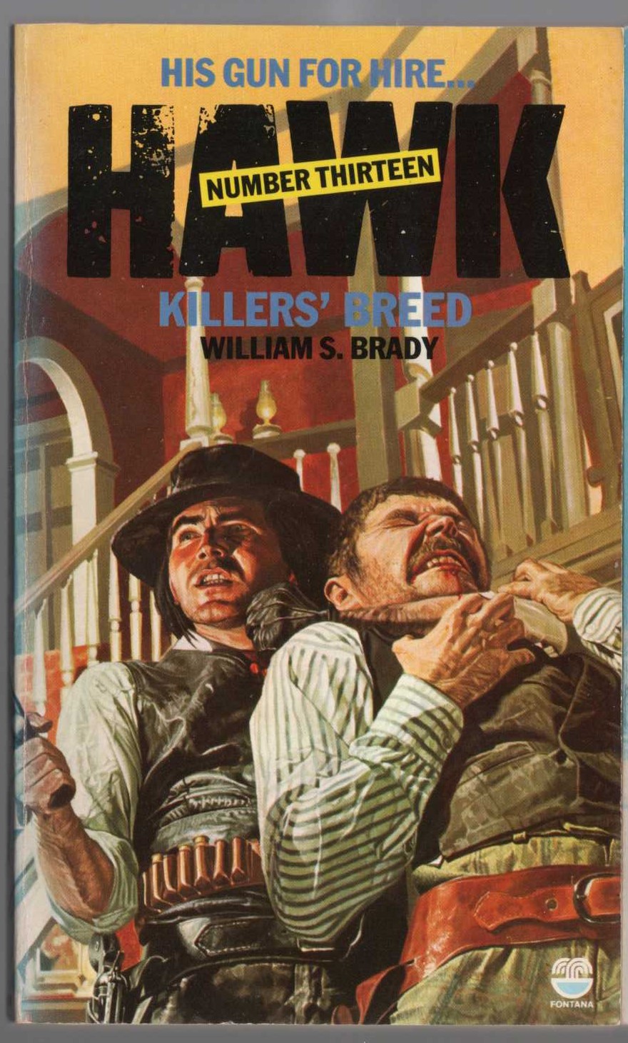 William S. Brady  HAWK 13: KILLER'S BREED front book cover image