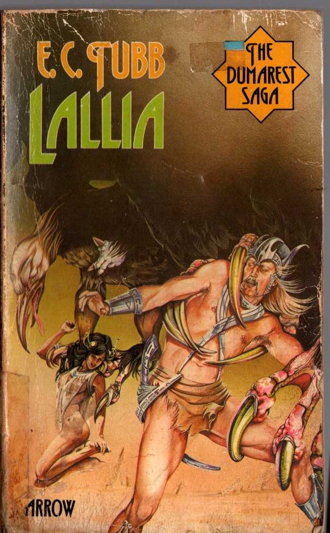 E.C. Tubb  LALLIA front book cover image