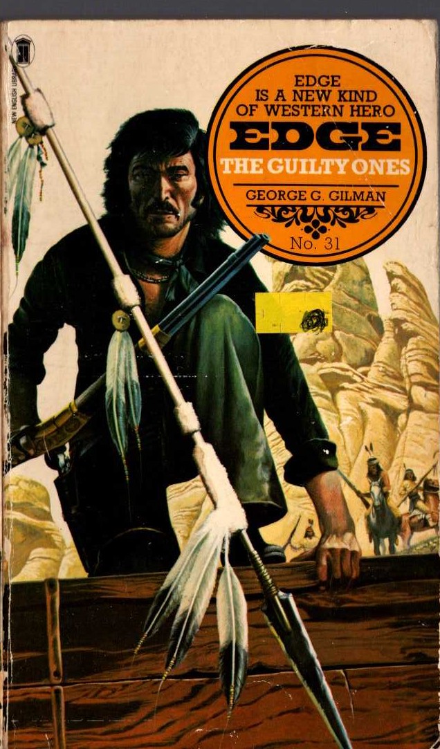 George G. Gilman  EDGE 31: THE GUILTY ONES front book cover image