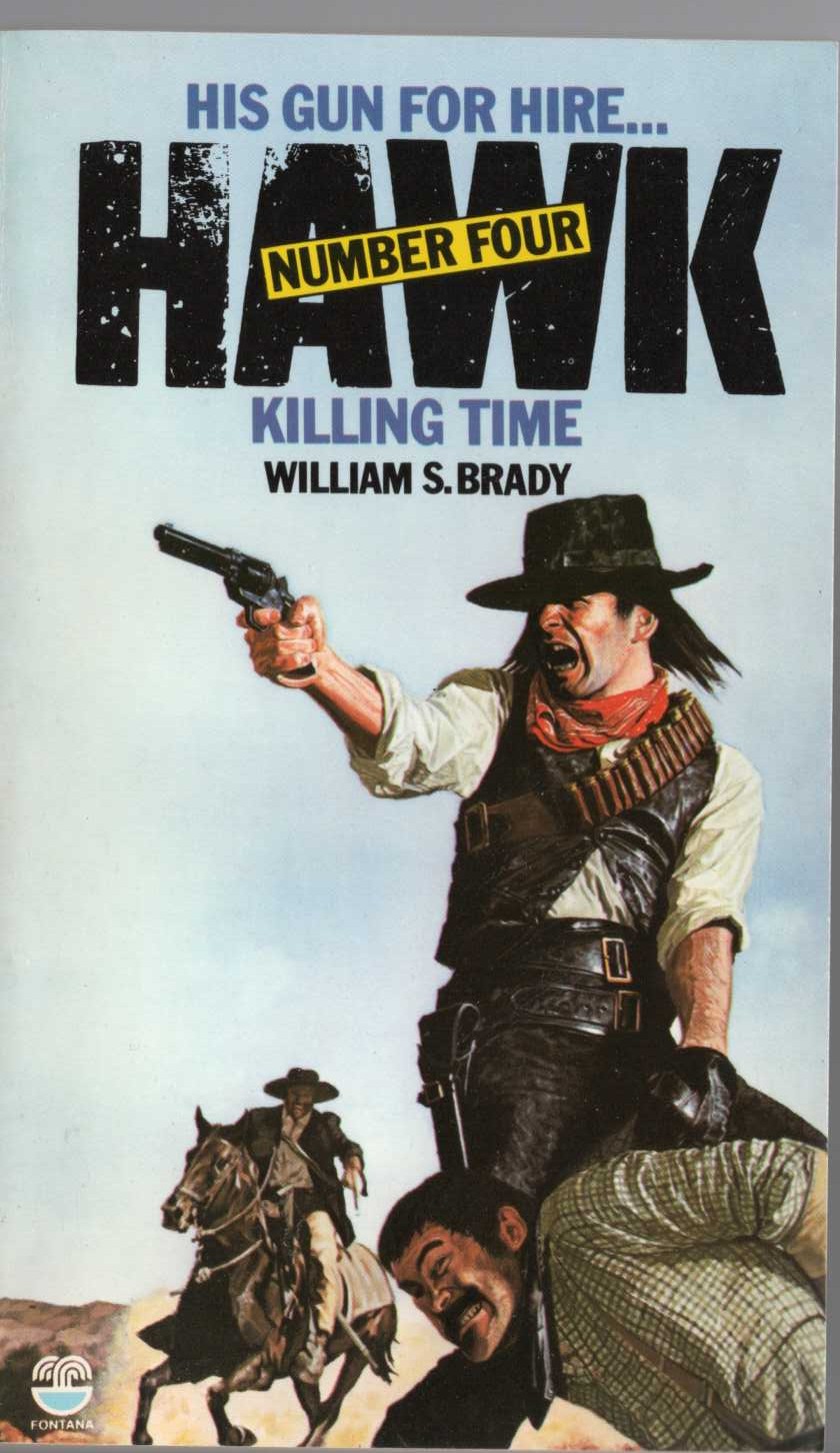William S. Brady  HAWK 4: KILLING TIME front book cover image