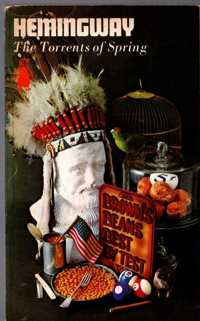 Ernest Hemingway  THE TORRENTS OF SPRING front book cover image