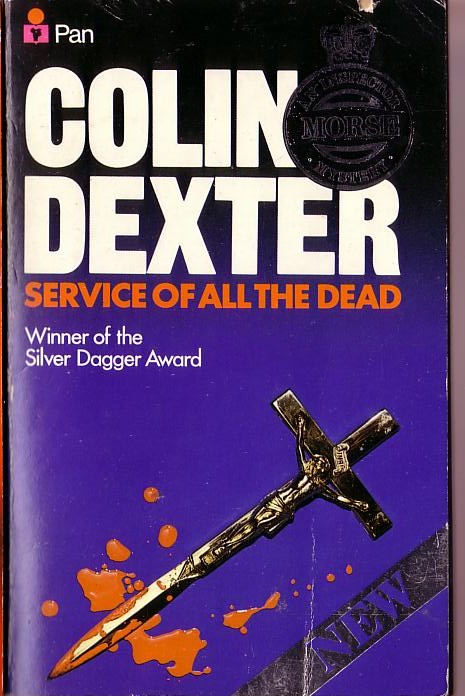 Colin Dexter  SERVICE OF ALL THE DEAD front book cover image