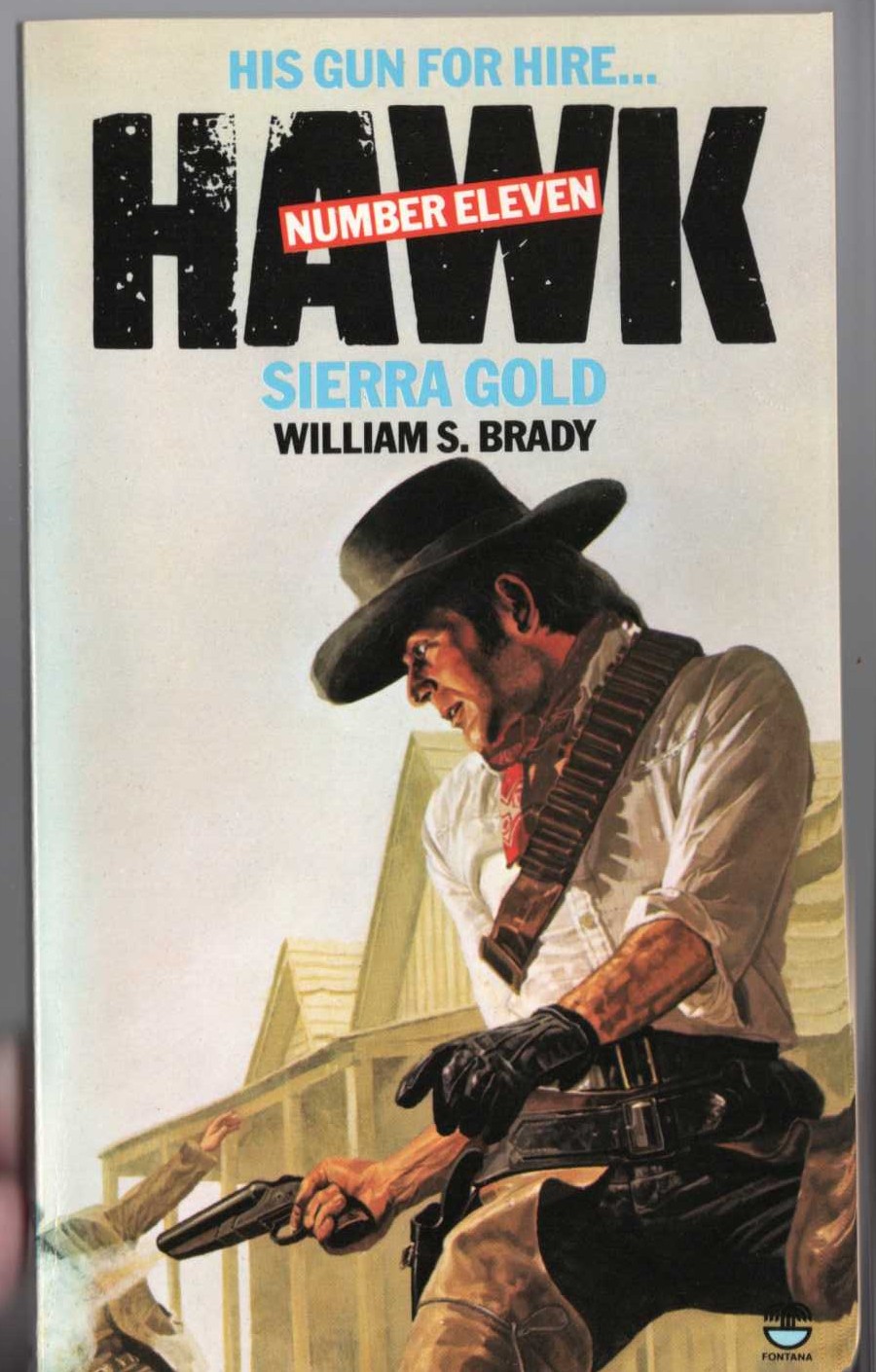 William S. Brady  HAWK 11: SIERRA GOLD front book cover image