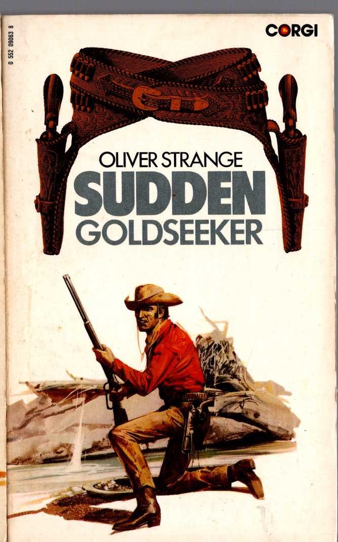 Oliver Strange  SUDDEN - GOLDSEEKER front book cover image