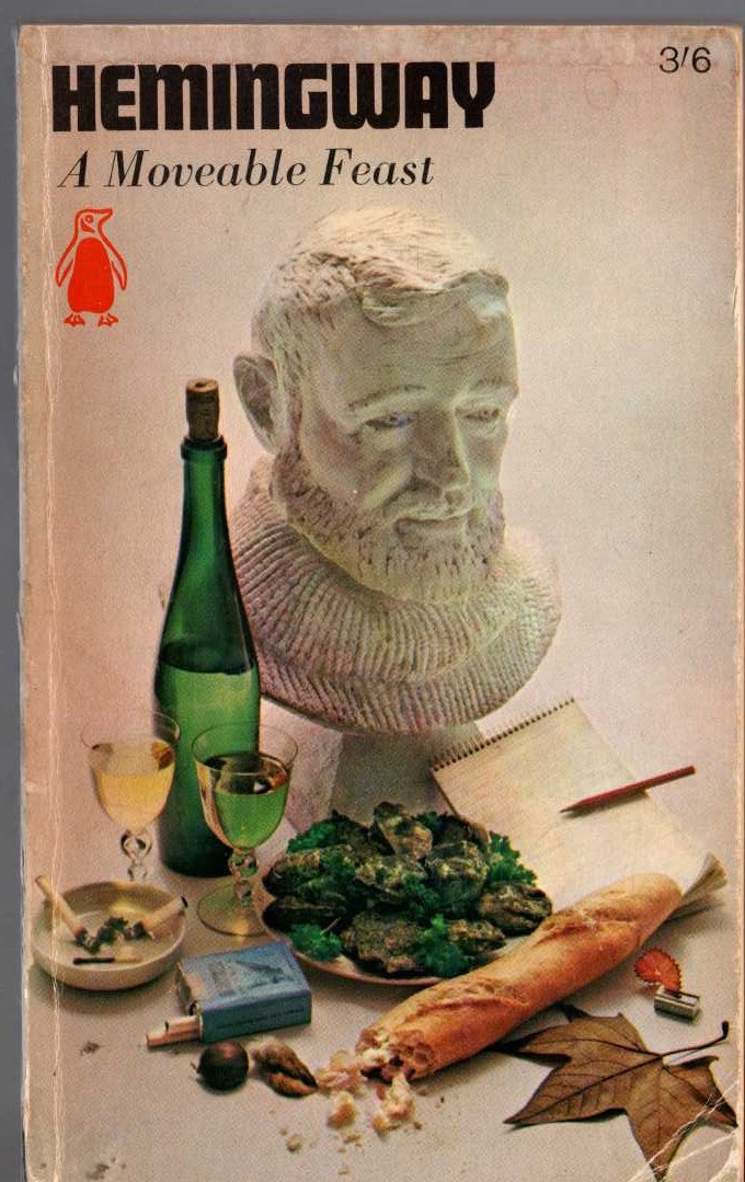 Ernest Hemingway  A MOVEABLE FEAST front book cover image