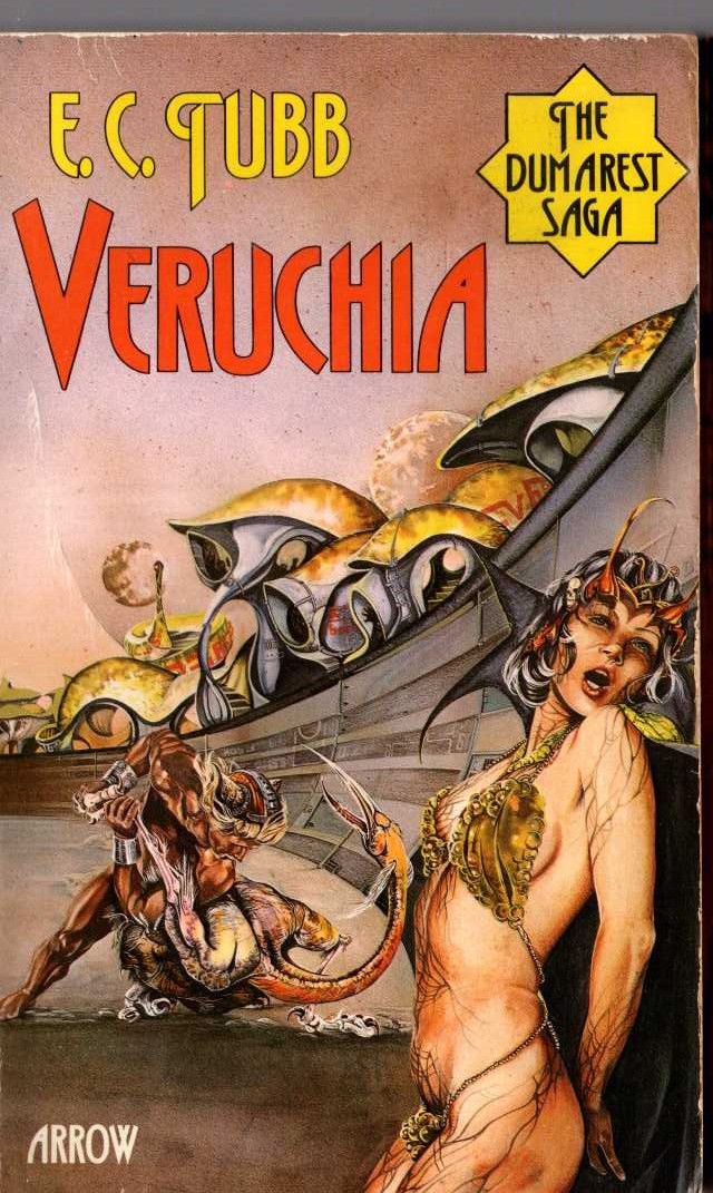 E.C. Tubb  VERUCHIA front book cover image