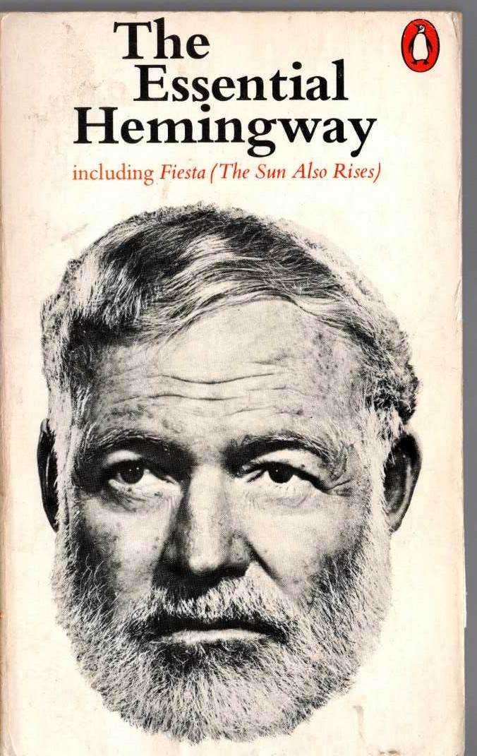 Ernest Hemingway  THE ESSENTIAL HEMINGWAY front book cover image
