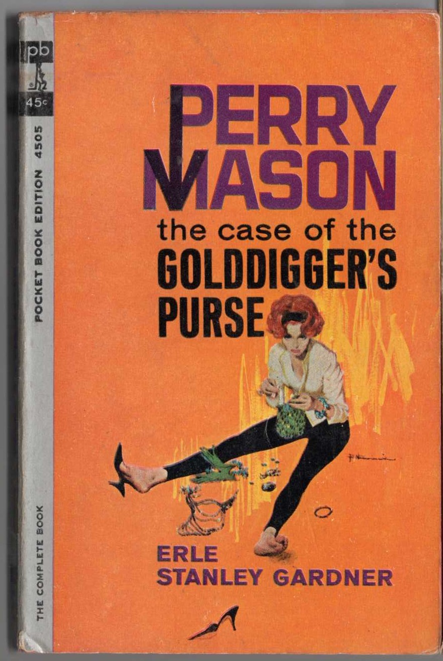 Erle Stanley Gardner  THE CASE OF THE GOLDDIGGER'S PURSE front book cover image