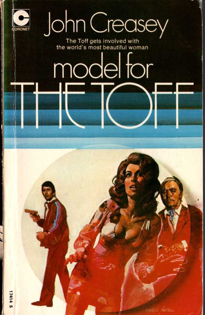John Creasey  MODEL FOR THE TOFF front book cover image