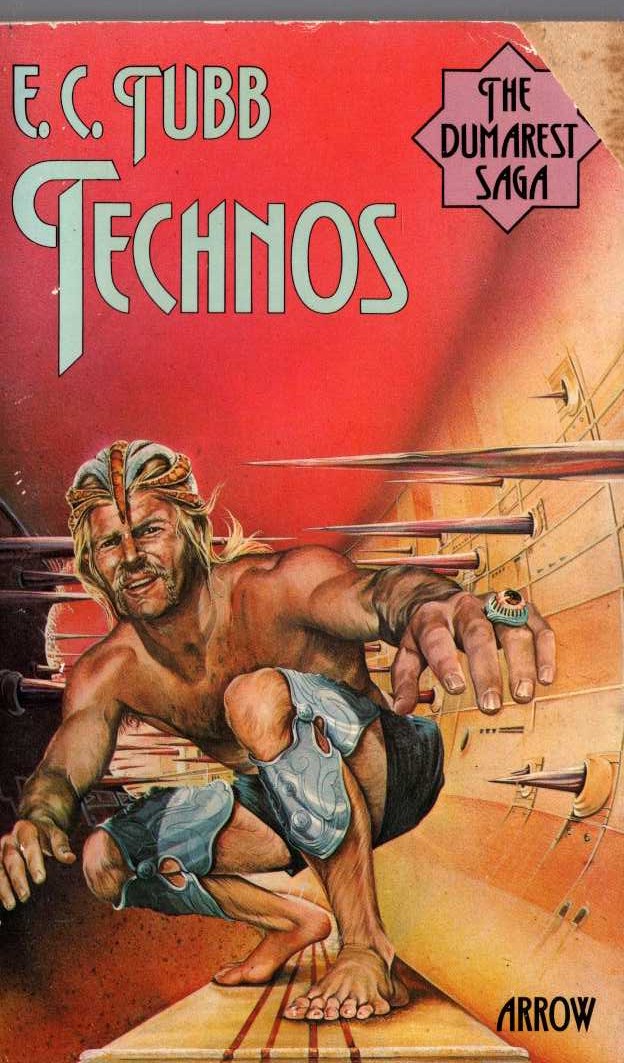 E.C. Tubb  TECHNOS front book cover image