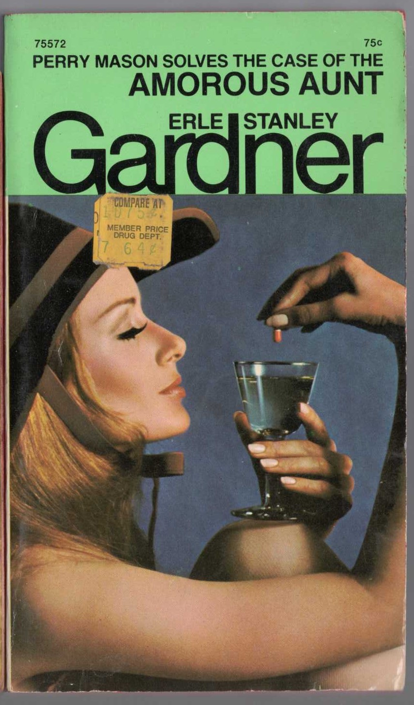 Erle Stanley Gardner  THE CASE OF THE AMOROUS AUNT front book cover image