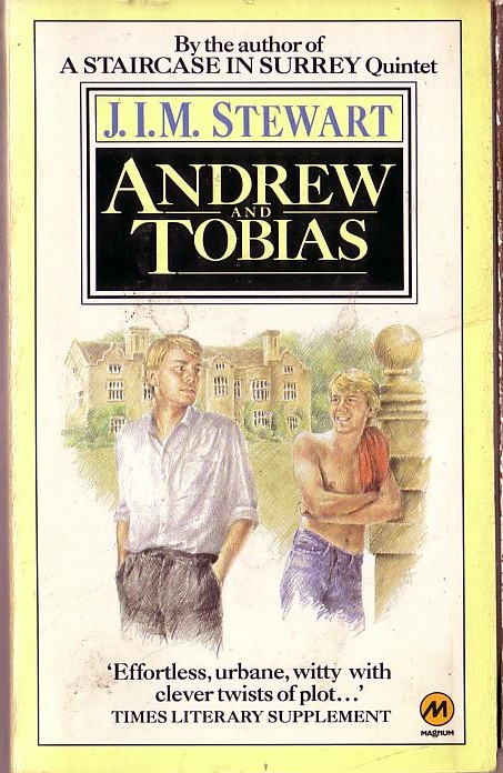 J.I.M. Stewart  ANDREW AND TOBIAS front book cover image