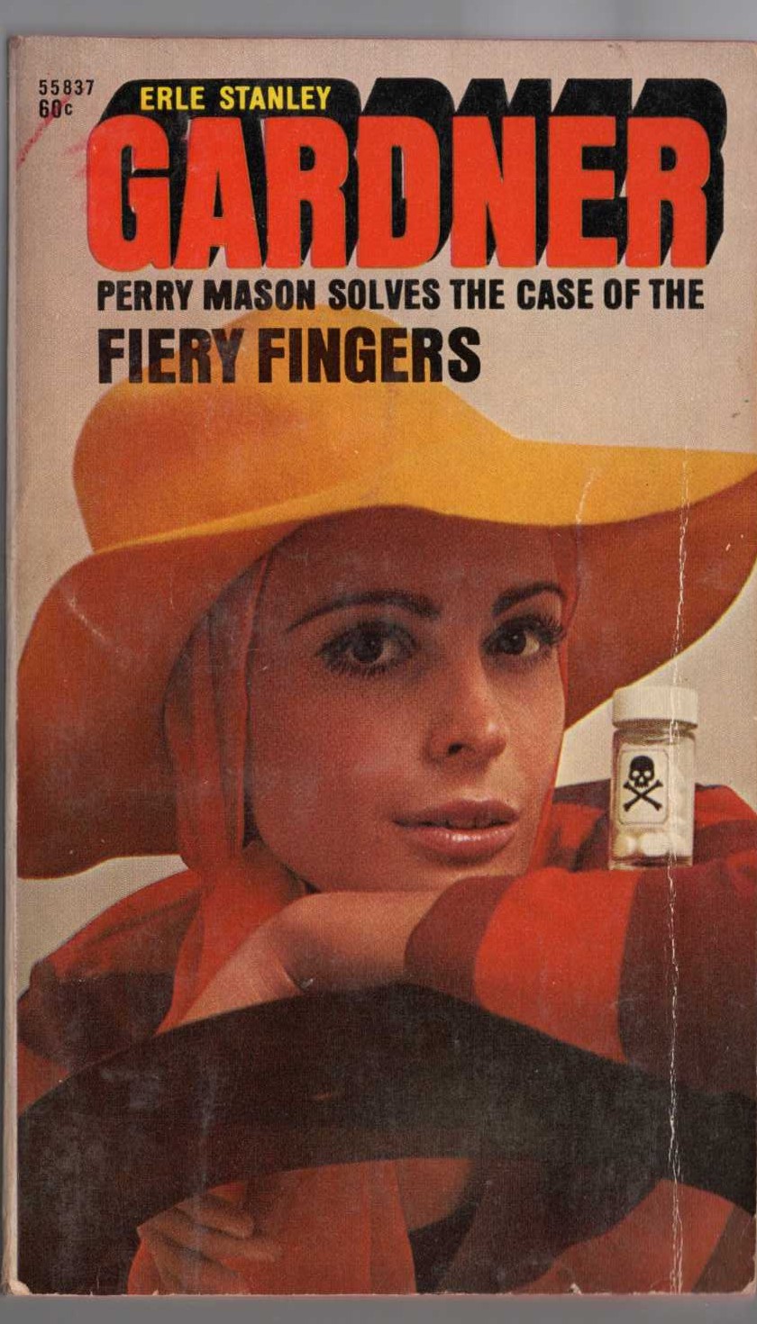 Erle Stanley Gardner  THE CASE OF THE FIERY FINGERS front book cover image