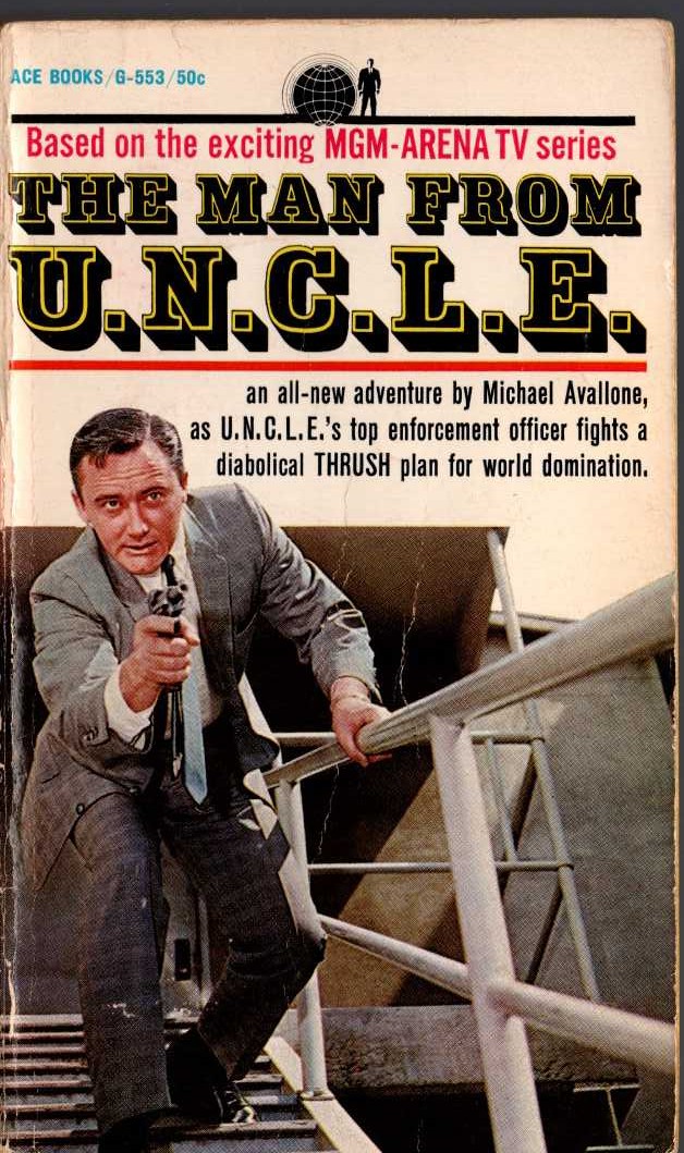 Michael Avallone  THE MAN FROM U.N.C.L.E. (No.1) front book cover image