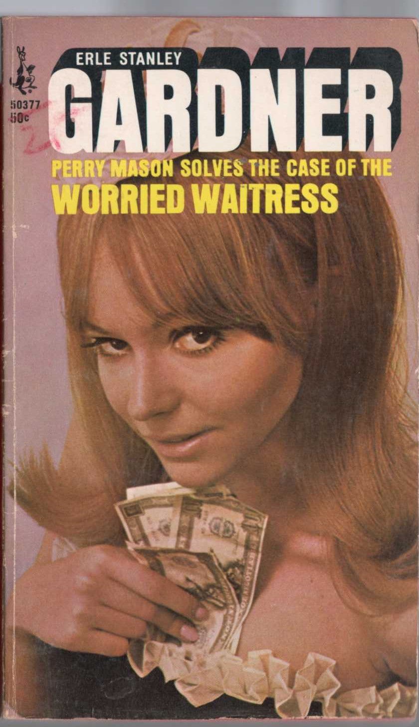 Erle Stanley Gardner  THE CASE OF THE WORRIED WAITRESS front book cover image