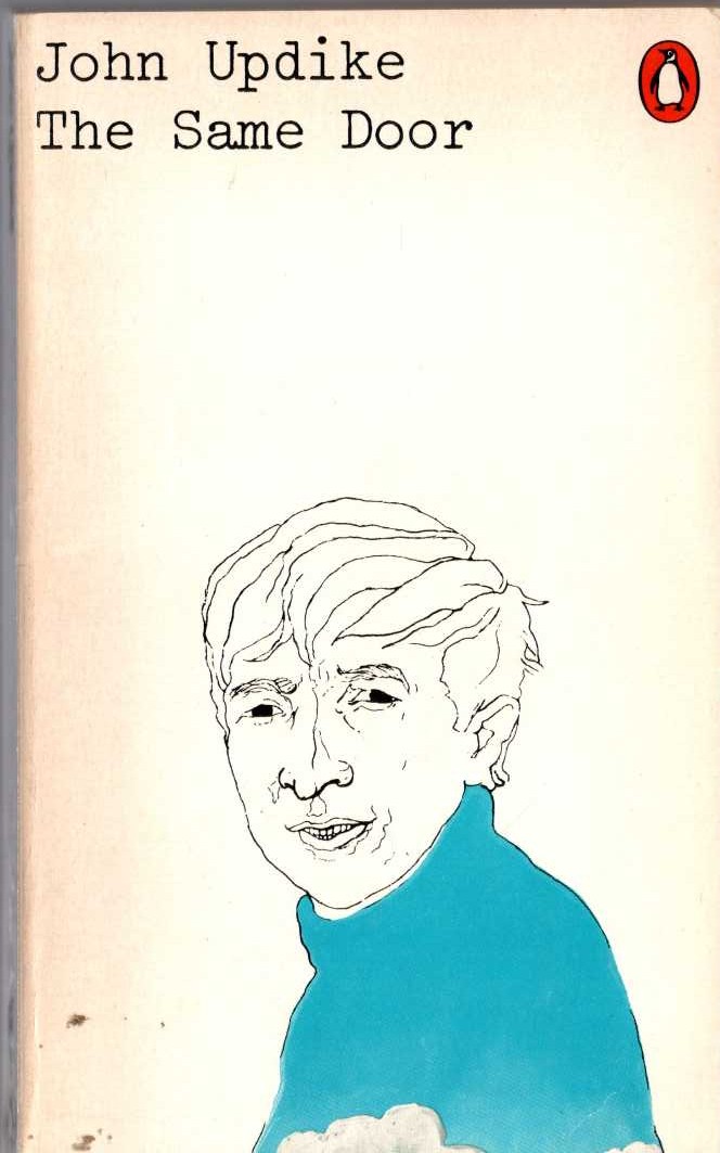 John Updike  THE SAME DOOR front book cover image