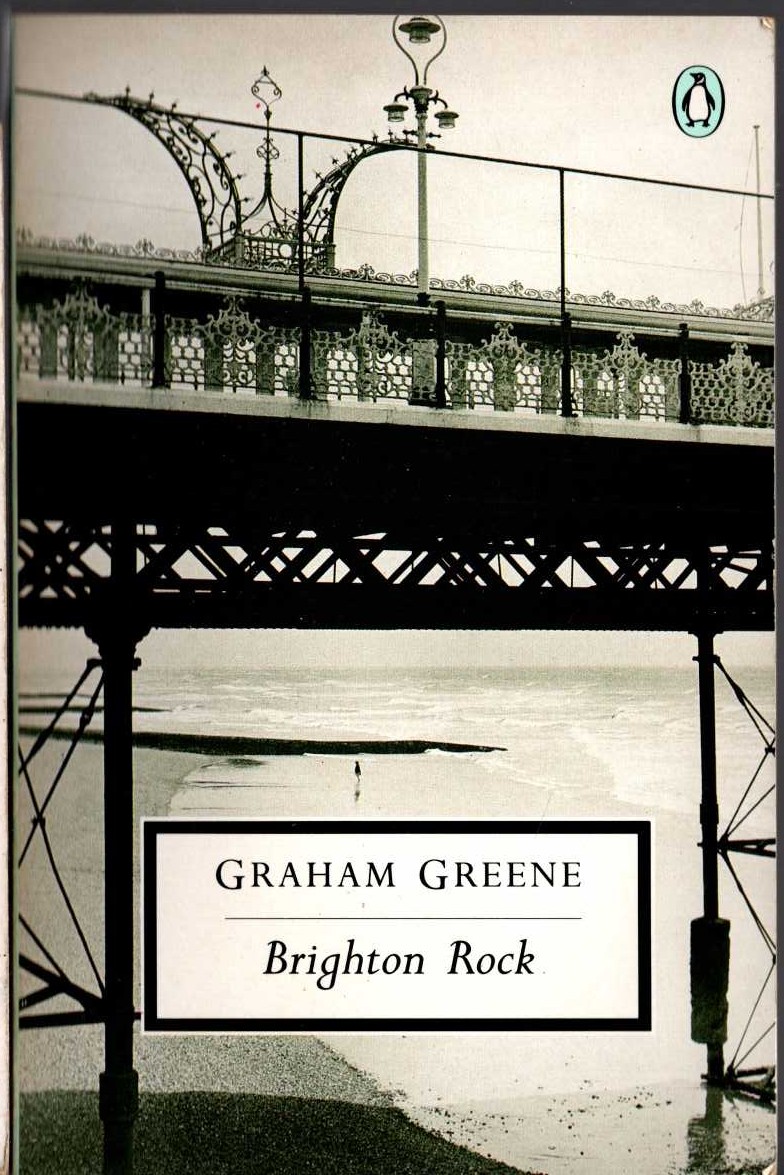 Graham Greene  BRIGHTON ROCK front book cover image