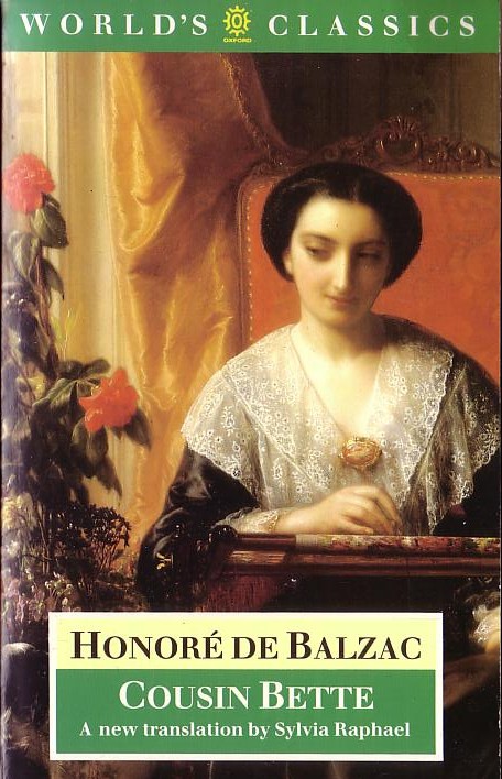 Honore de Balzac  COUSIN BETTE front book cover image