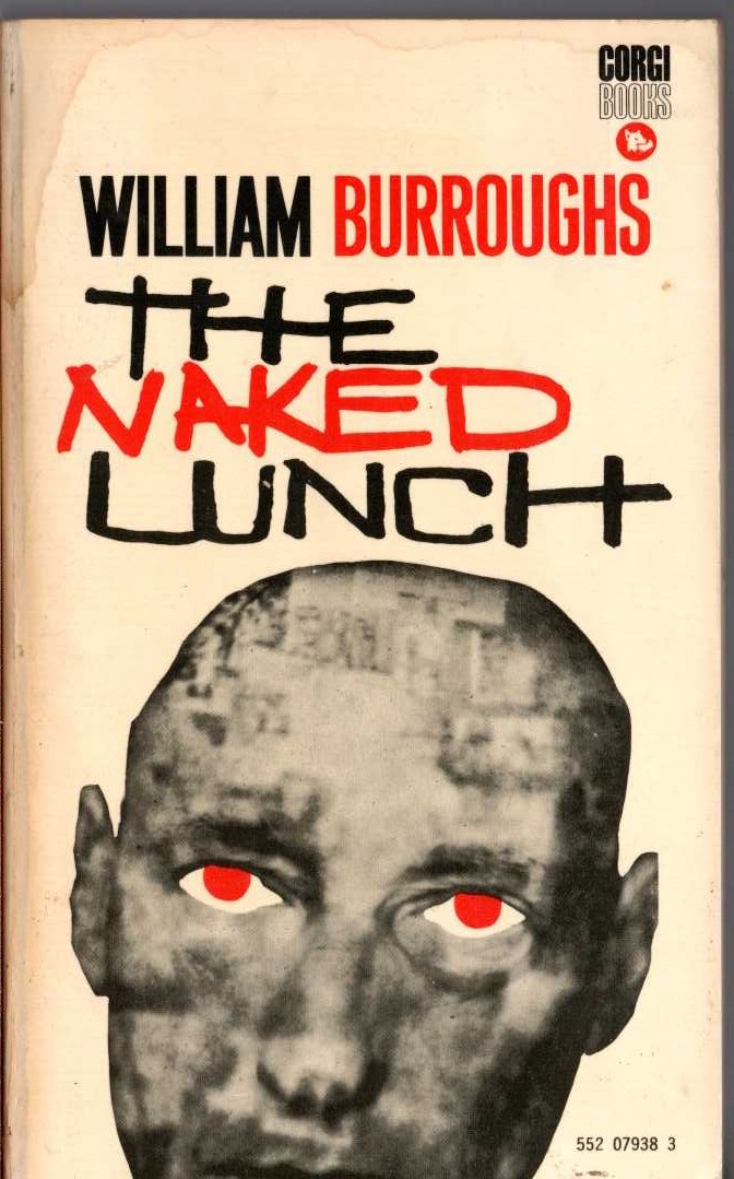 William S. Burroughs  THE NAKED LUNCH front book cover image