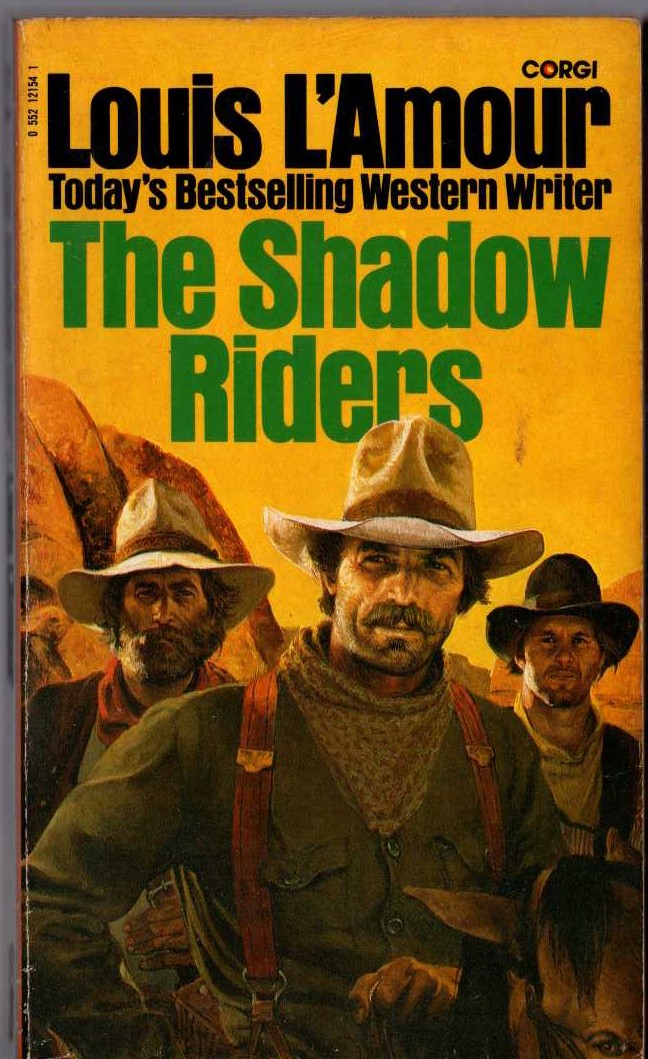 Louis L'Amour  THE SHADOW RIDERS front book cover image