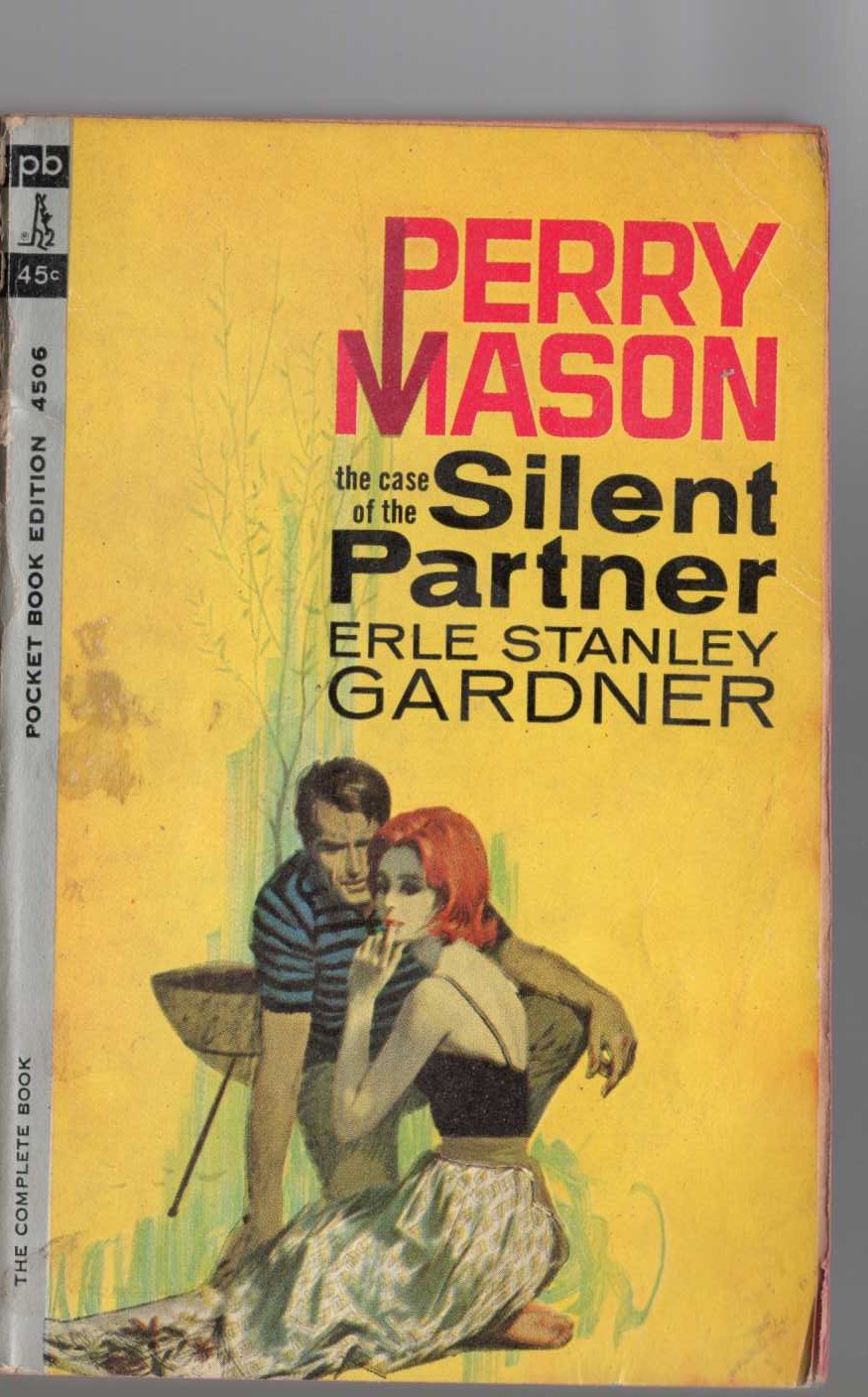 Erle Stanley Gardner  THE CASE OF THE SILENT PARTNER front book cover image