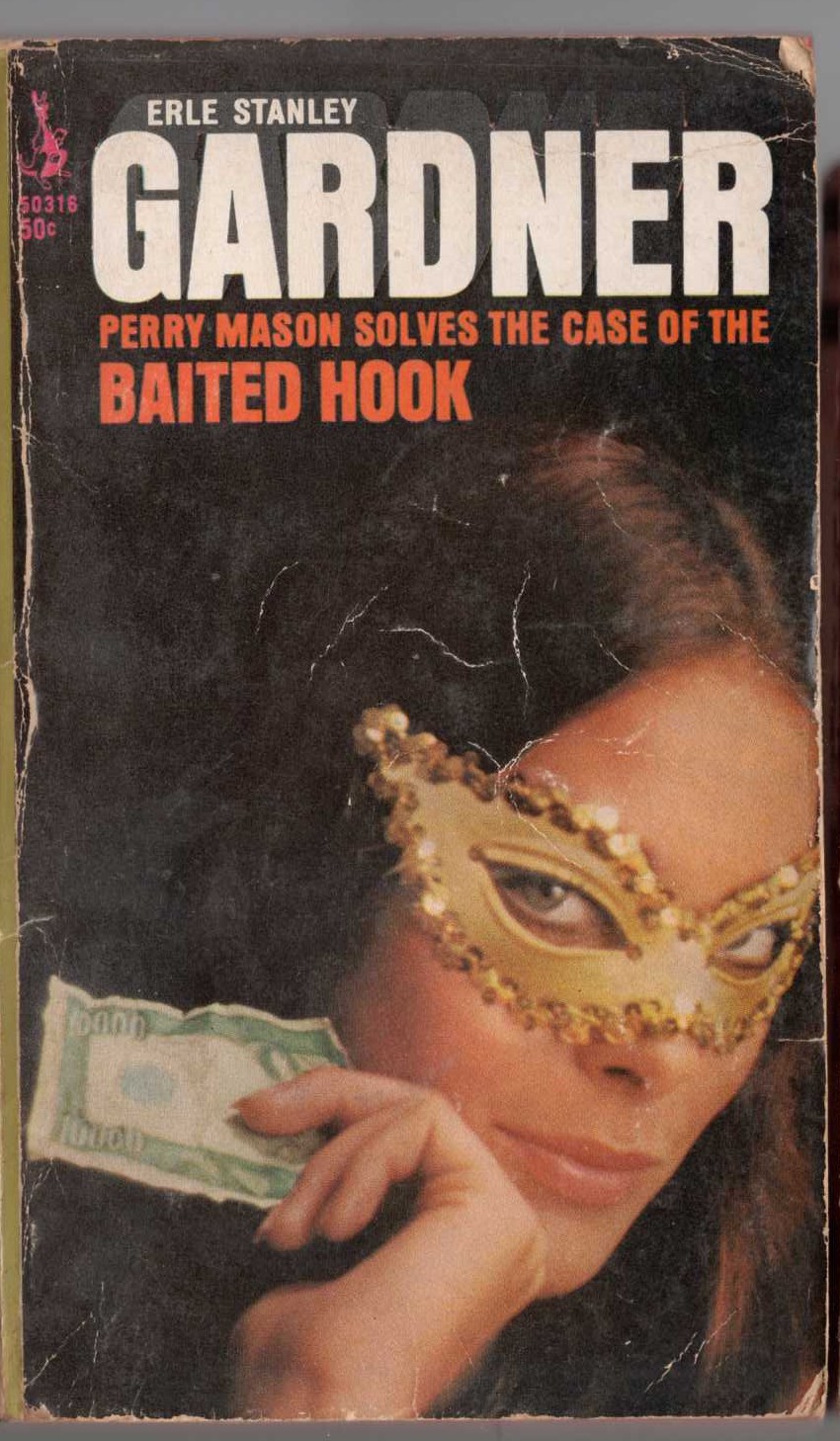 Erle Stanley Gardner  THE CASE OF THE BAITED HOOK front book cover image