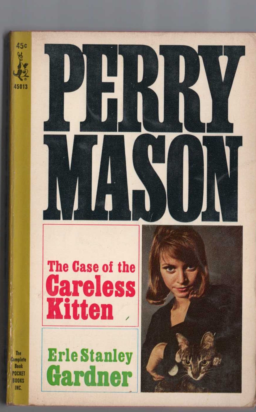 Erle Stanley Gardner  THE CASE OF THE CARELESS KITTEN front book cover image