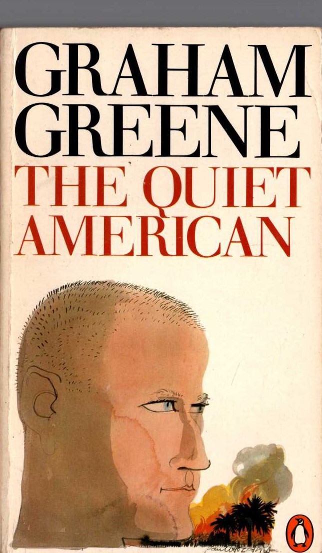 Graham Greene  THE QUIET AMERICAN front book cover image