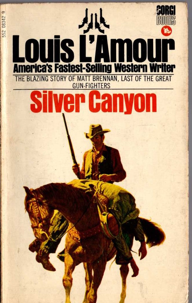 Louis L'Amour  SILVER CANYON front book cover image