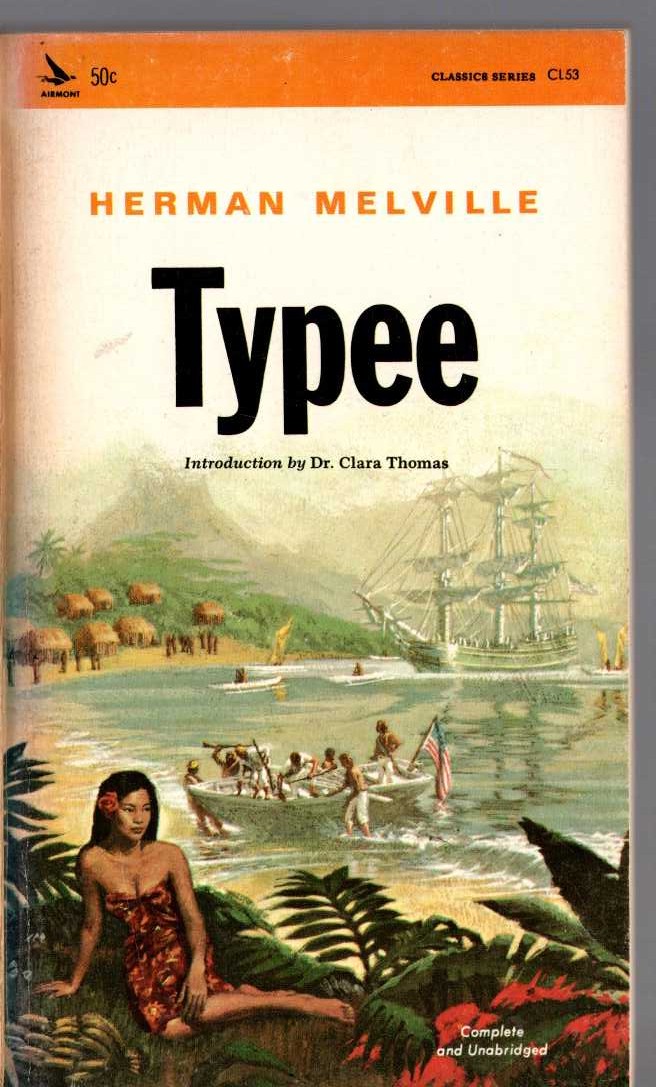 Herman Melville  TYPEE front book cover image