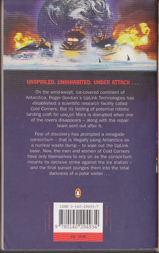 (Jerome Preisler) TOM CLANCY'S POWERPLAYS:COLD WAR magnified rear book cover image