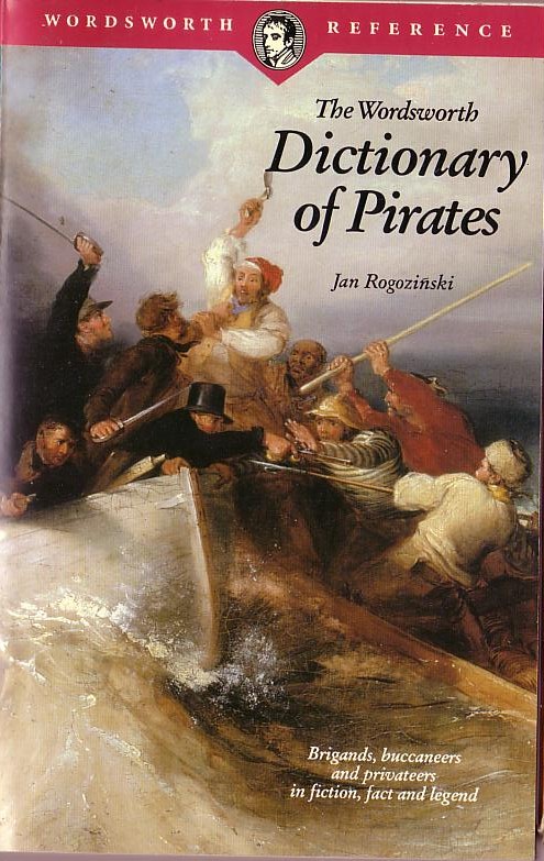 PIRATES, Dictionary of by Jan Rogozinski  front book cover image