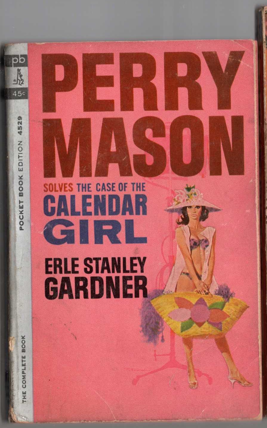 Erle Stanley Gardner  THE CASE OF THE CALENDAR GIRL front book cover image