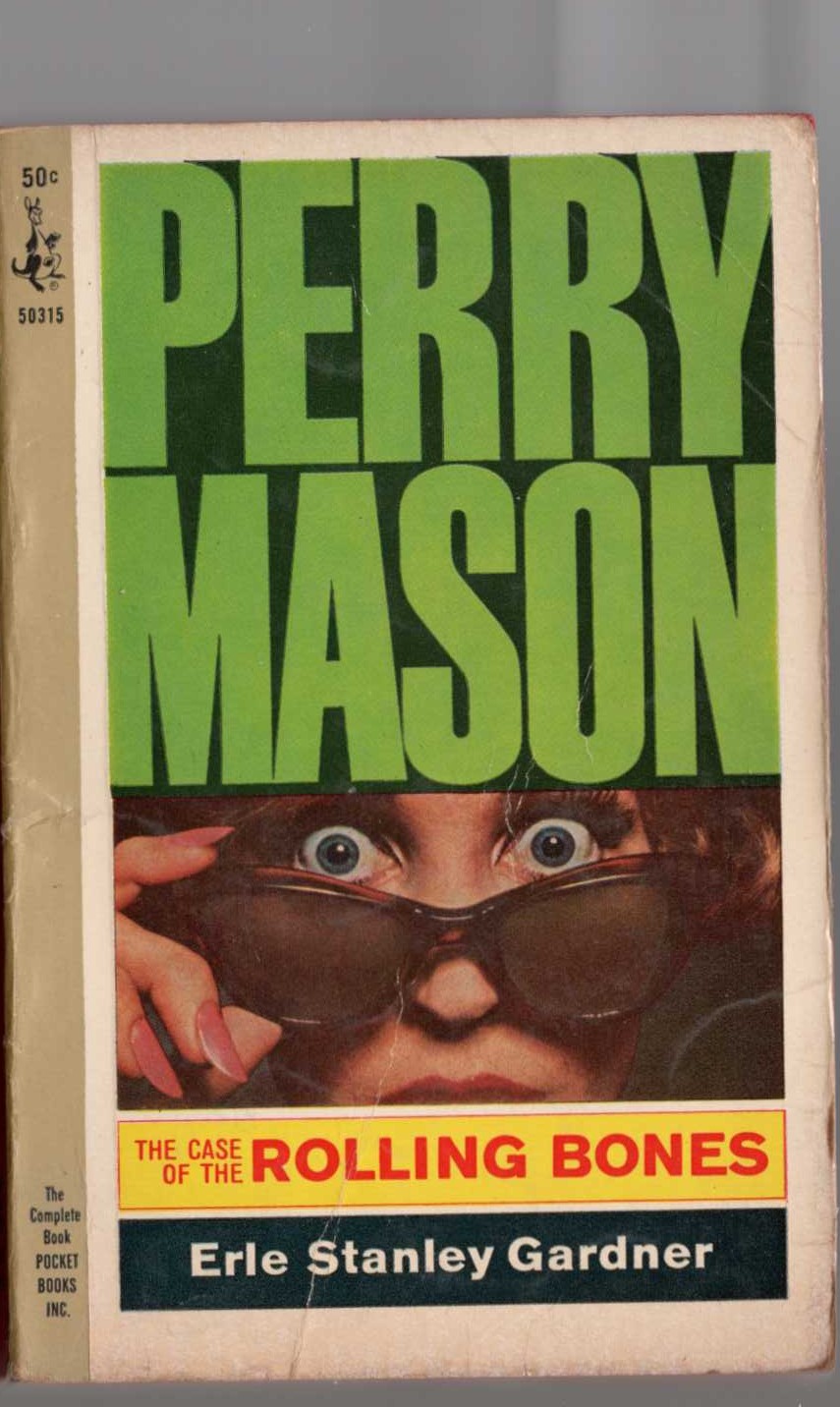 Erle Stanley Gardner  THE CASE OF THE ROLLING BONES front book cover image