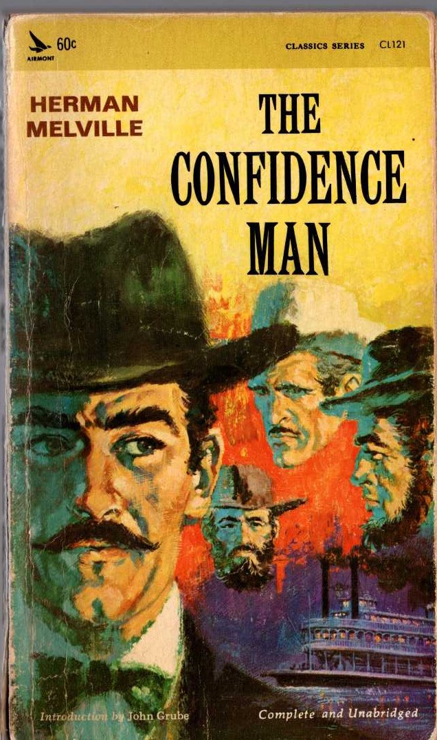 Herman Melville  THE CONFIDENCE MAN front book cover image