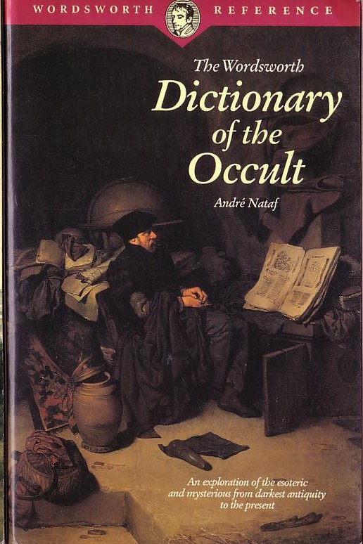 

DICTIONARY OF THE OCCULT by Andre Nataf front book cover image