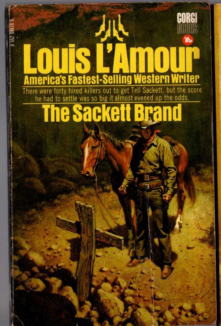 Louis L'Amour  THE SCAKETT BRAND front book cover image
