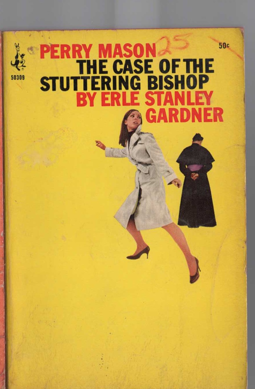 Erle Stanley Gardner  THE CASE OF THE STUTTERING BISHOP front book cover image