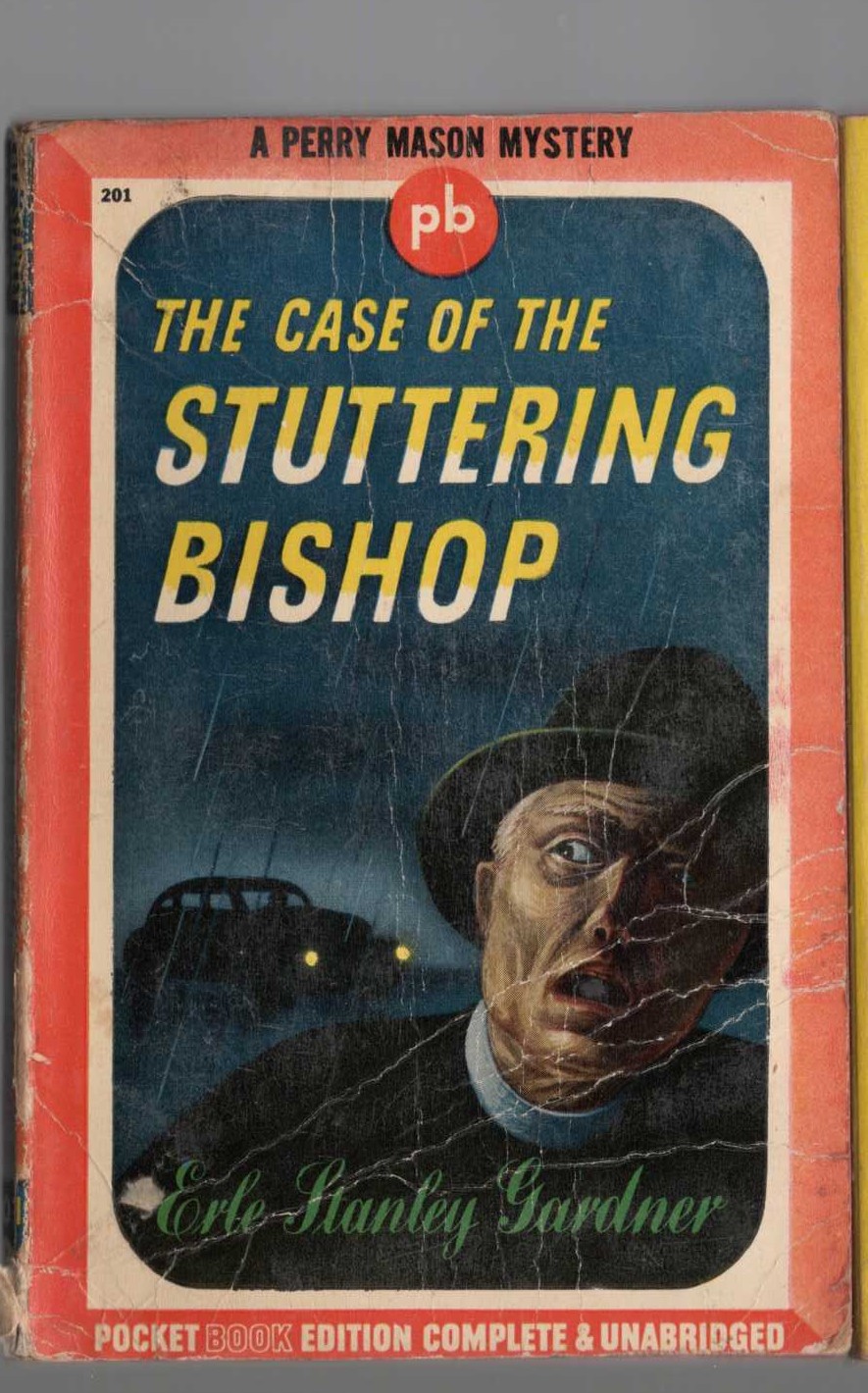 Erle Stanley Gardner  THE CASE OF THE STUTTERING BISHOP front book cover image