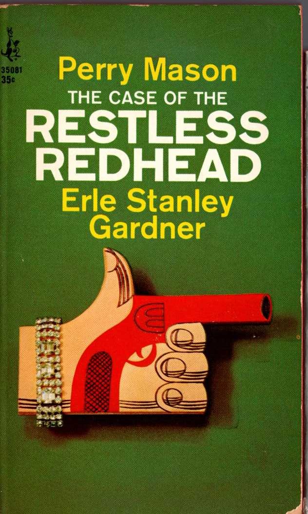 Erle Stanley Gardner  THE CASE OF THE RESTLESS REDHEAD front book cover image