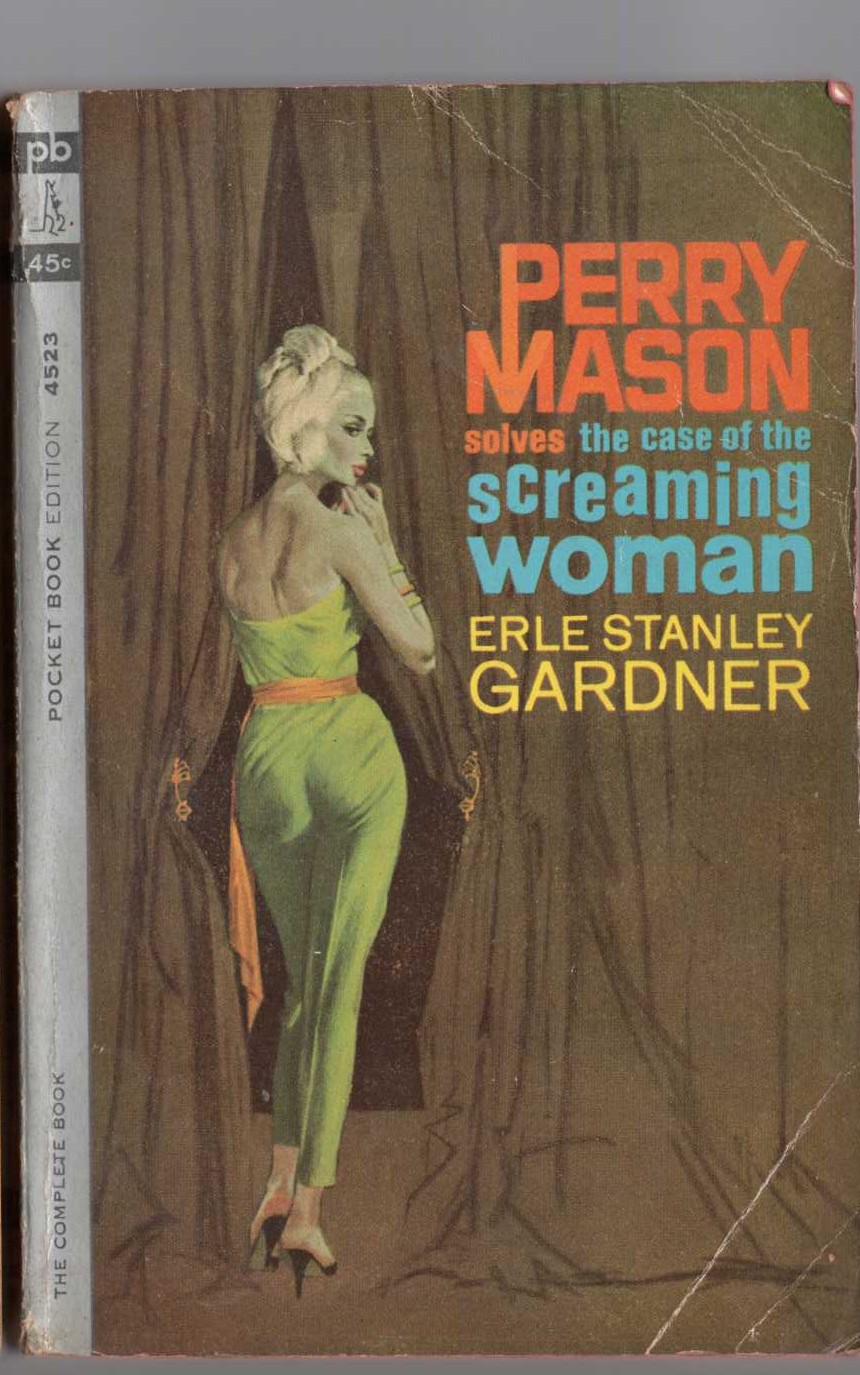Erle Stanley Gardner  THE CASE OF THE SCREAMING WOMAN front book cover image