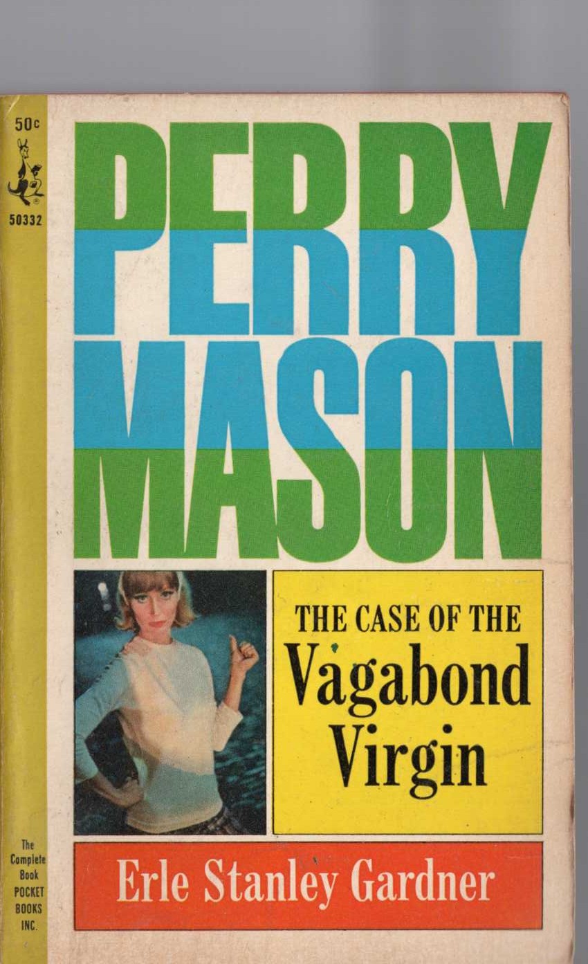 Erle Stanley Gardner  THE CASE OF THE VAGABOND VIRGIN front book cover image