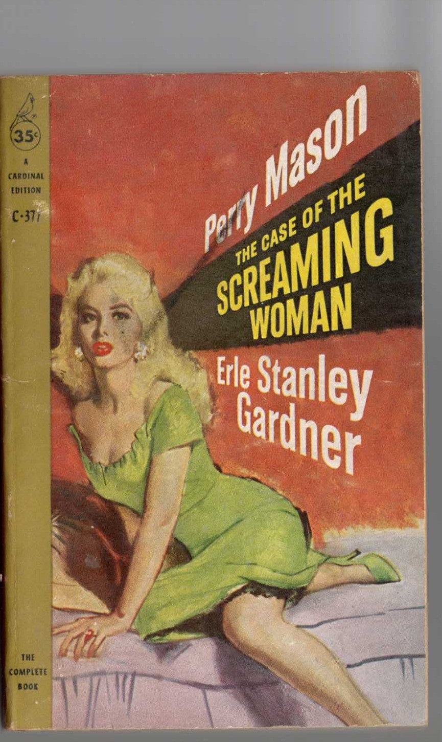 Erle Stanley Gardner  THE CASE OF THE SCREAMING WOMAN front book cover image