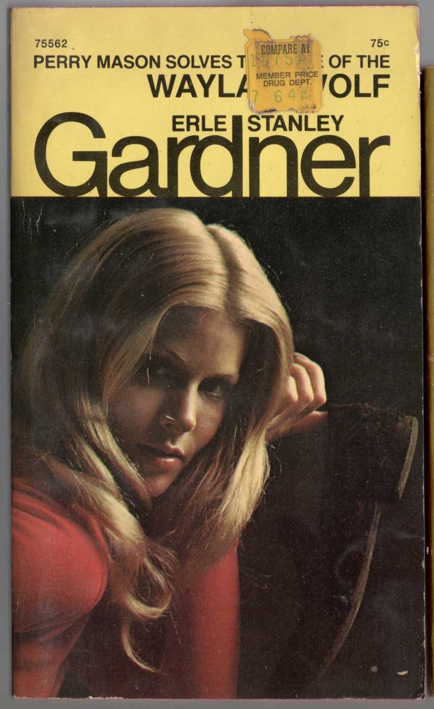 Erle Stanley Gardner  THE CASE OF THE WAYLAID WOLF front book cover image