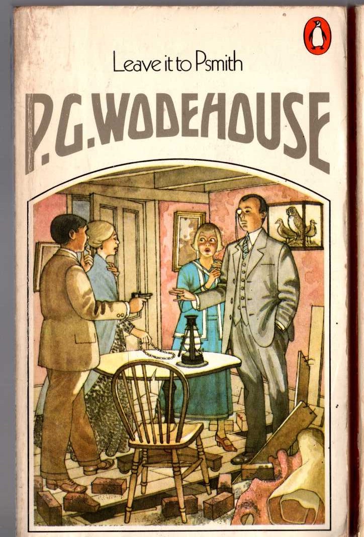 P.G. Wodehouse  LEAVE IT TO PSMITH front book cover image