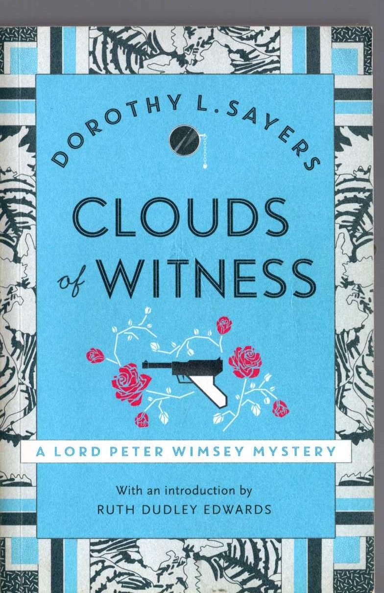 Dorothy L. Sayers  CLOUDS OF WITNESS front book cover image