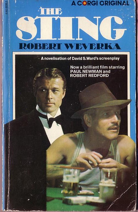 Robert Weverka  THE STING (Newman & Redford) front book cover image