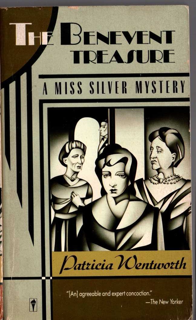 Patricia Wentworth  THE BENEVENT TREASURE front book cover image